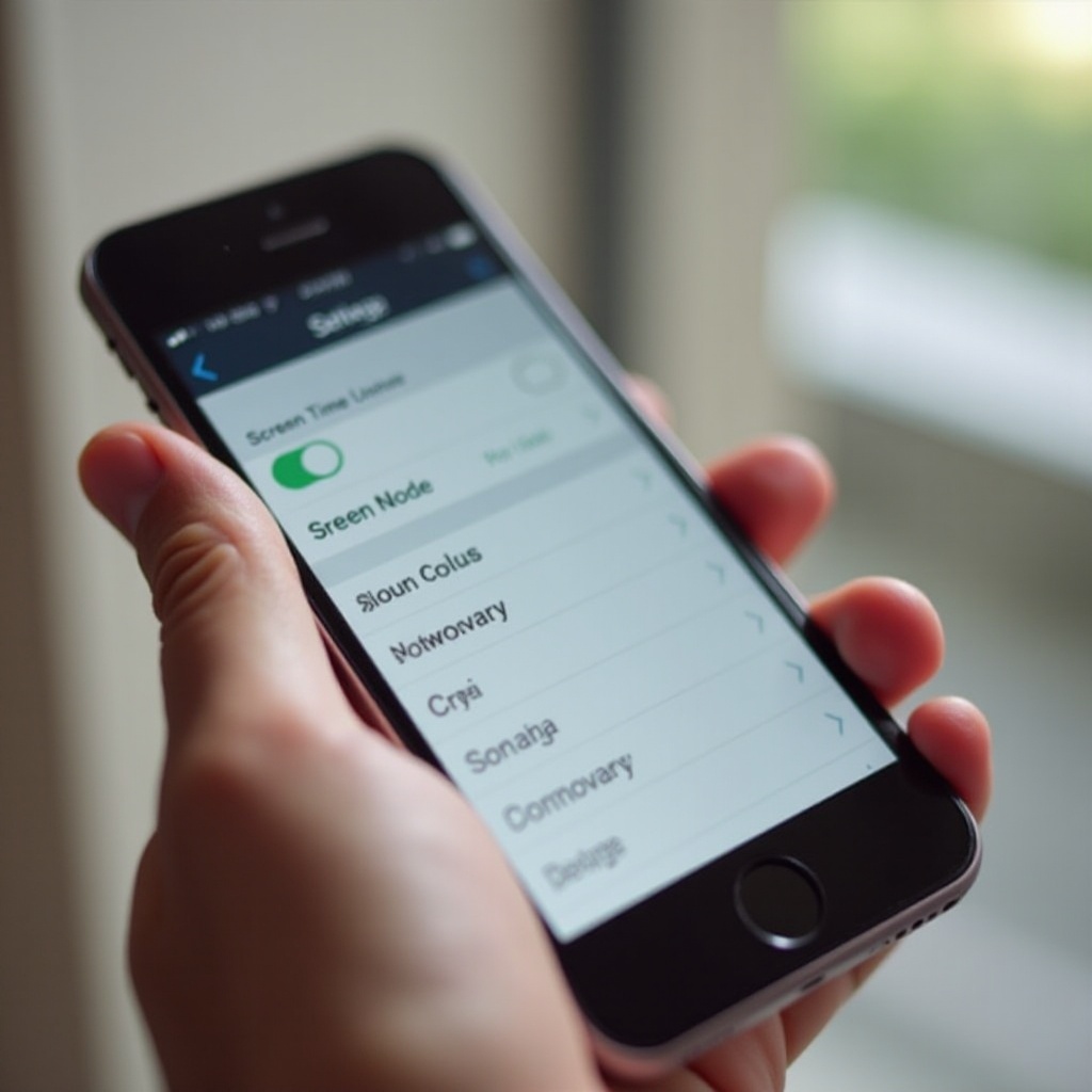 スクリーンタイムを消去する方法