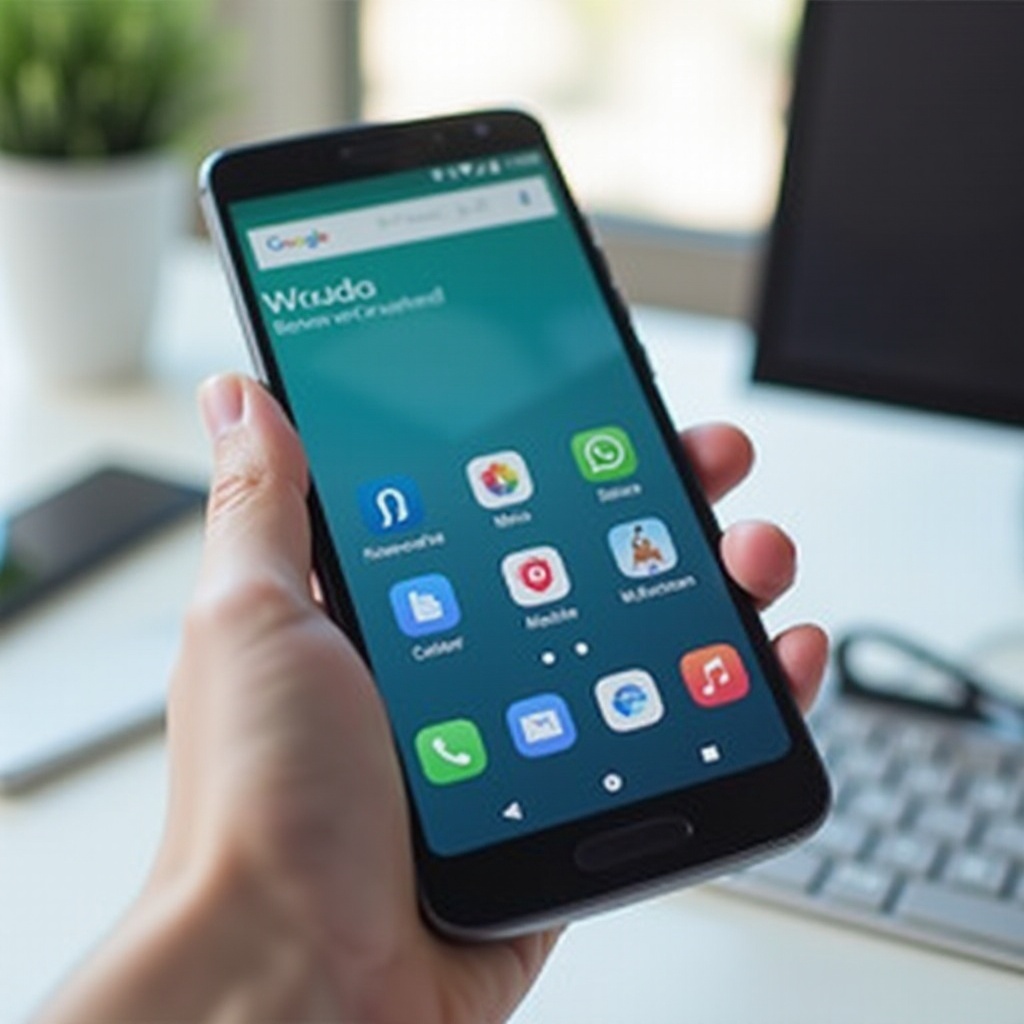 cómo hacer que los iconos sean más grandes en Android