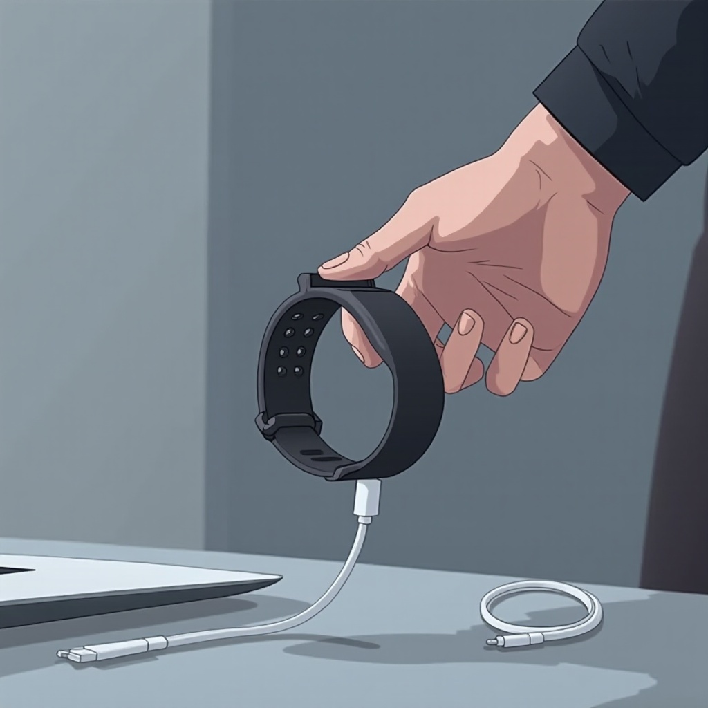 kung paano mag-charge ng smart watch band