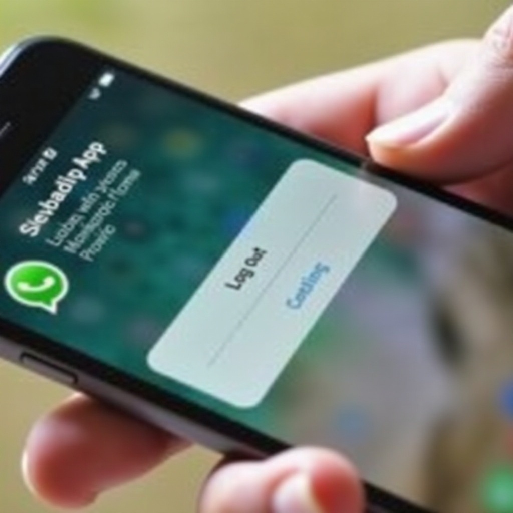 kung paano mag-logout sa WhatsApp sa iPhone