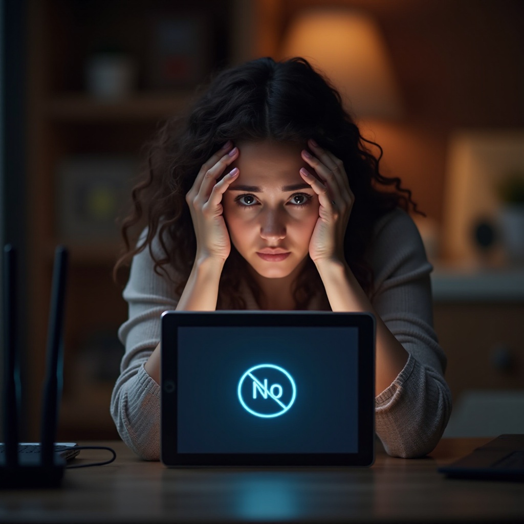 pourquoi ma tablette n'a-t-elle pas accès à Internet