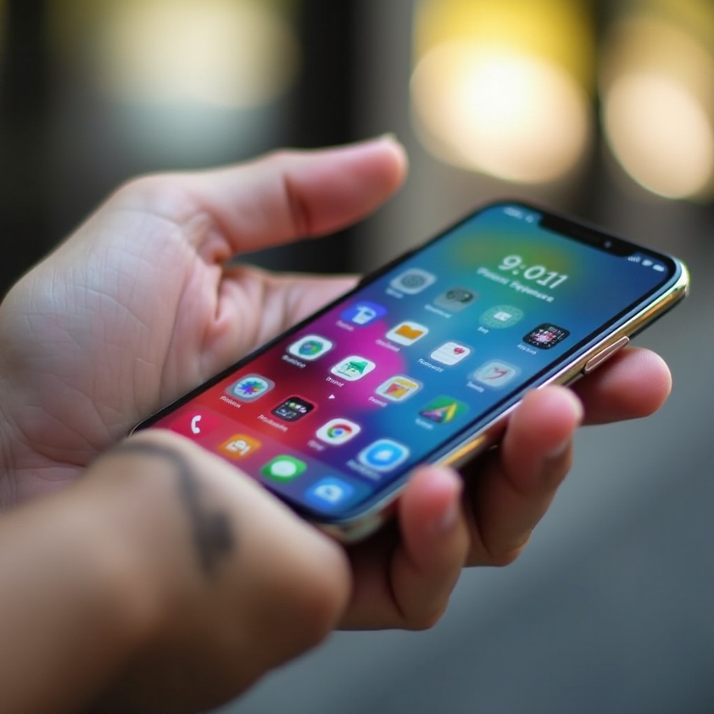 携帯電話に色を戻すにはどうすればいいですか