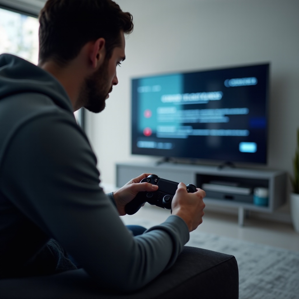 impossible d'afficher l'écran actuel ps5