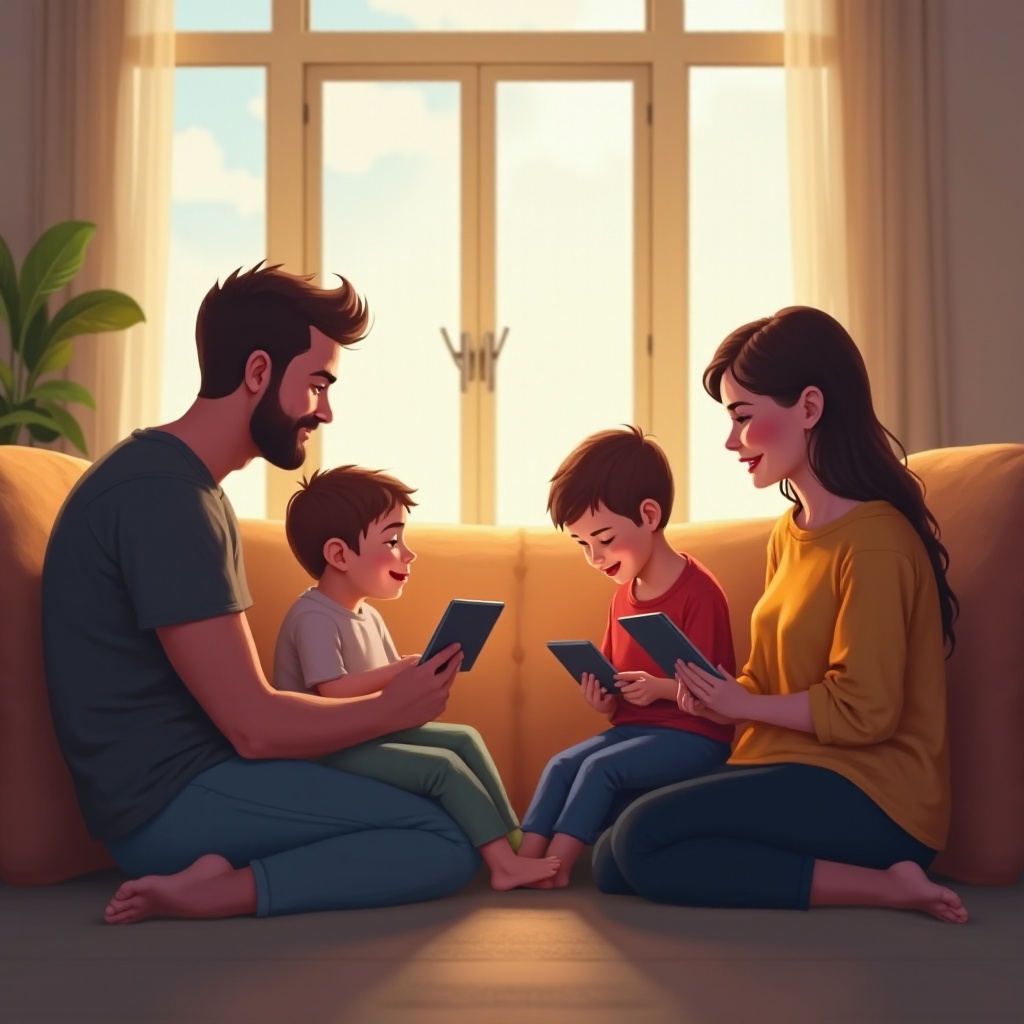 temps d'écran tablette vs téléphone et ordinateur portable