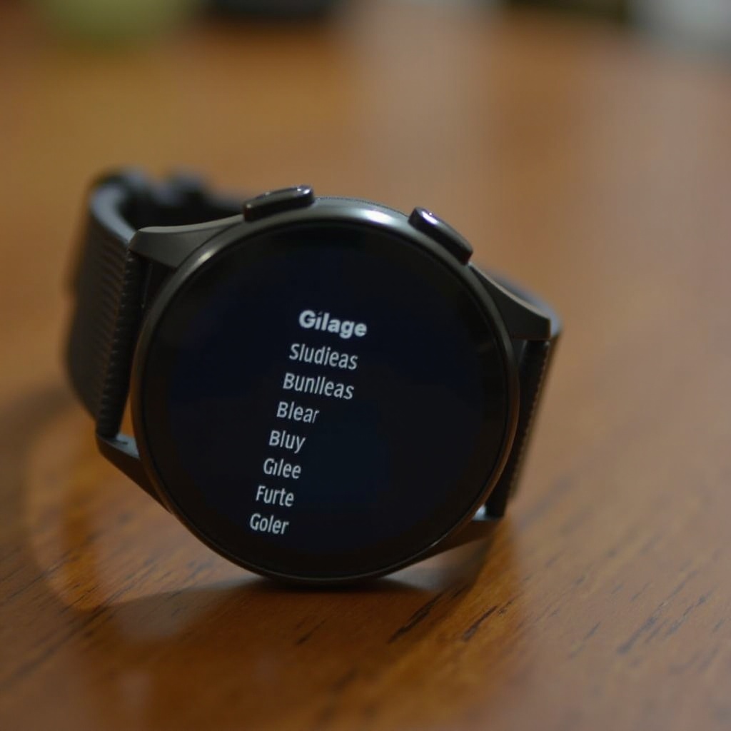 comment changer la langue sur une montre connectée Samsung