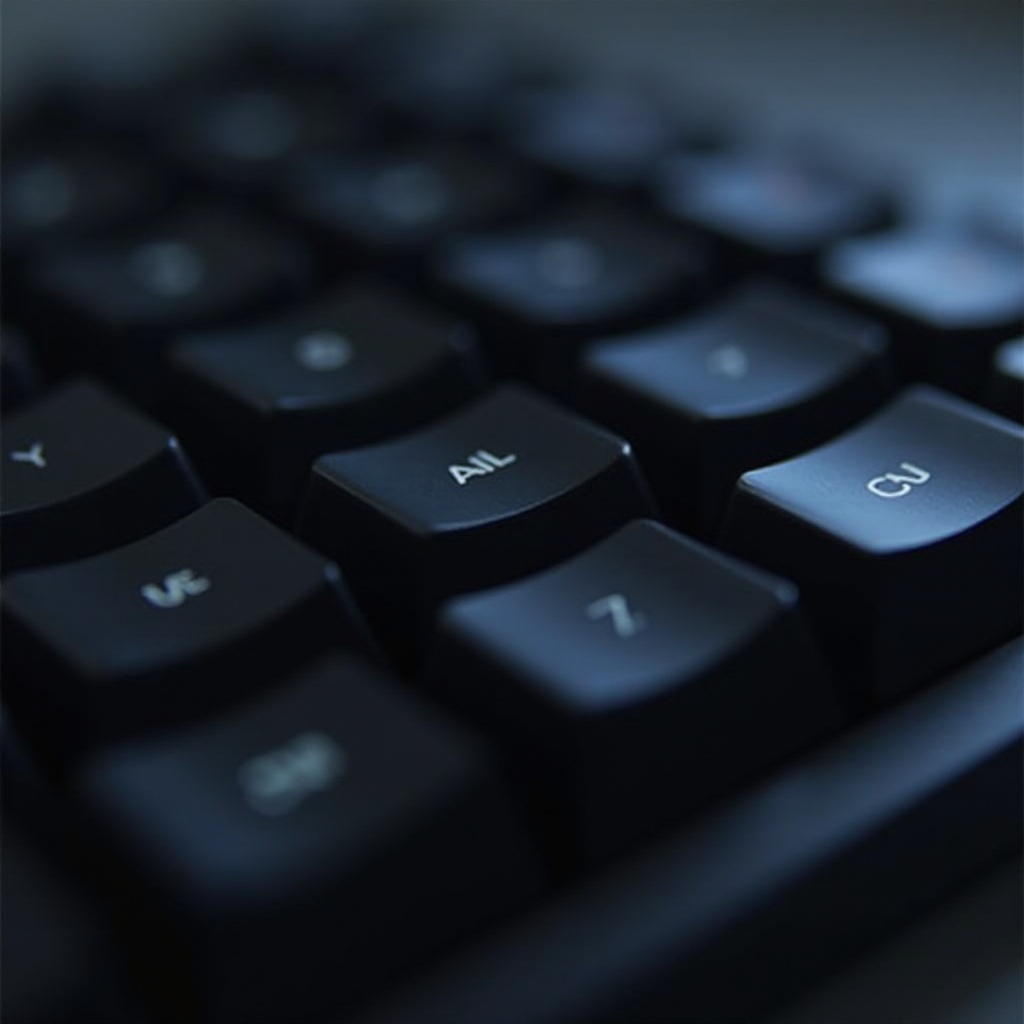 teclado mecânico com interruptores táteis