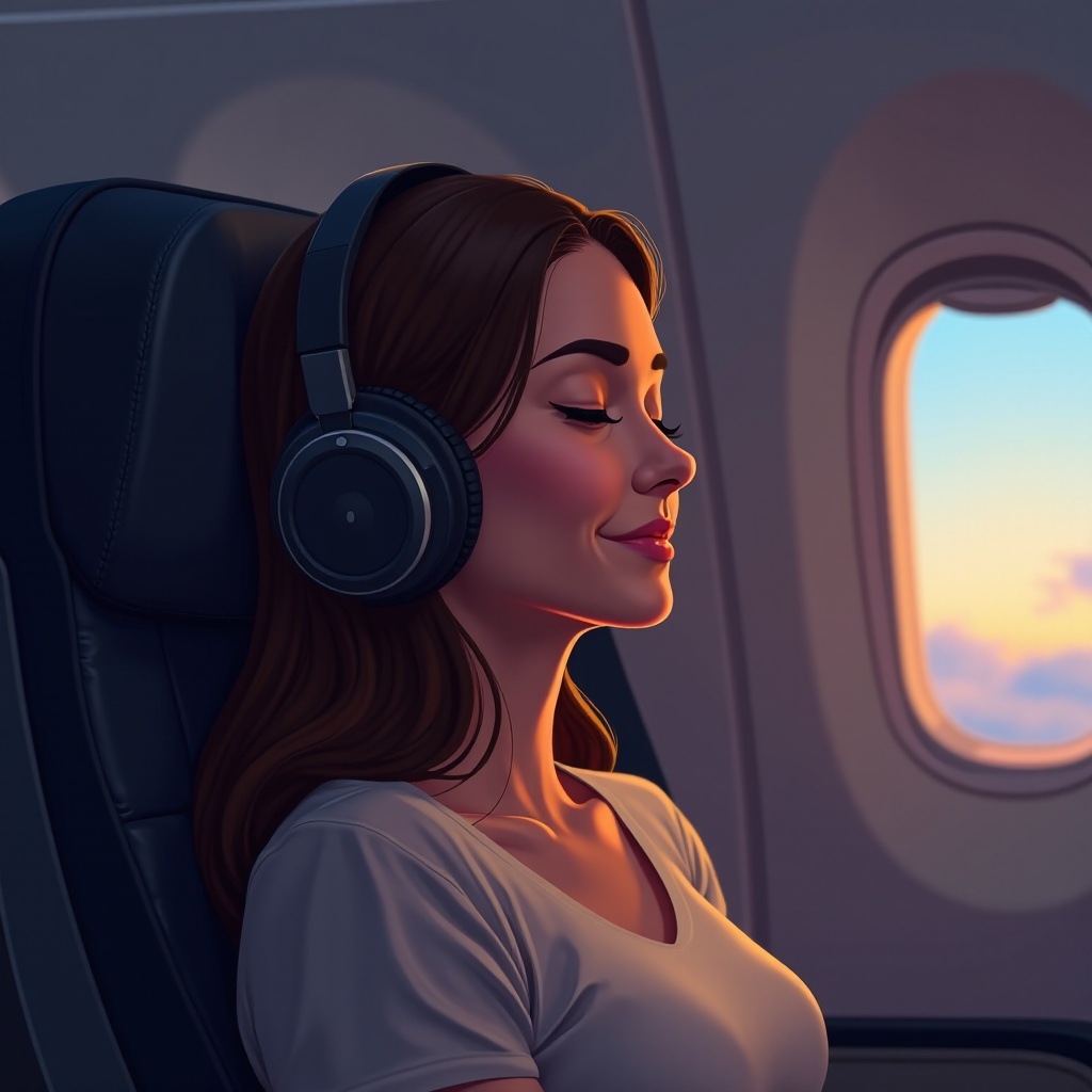 apakah headphone peredam bising membantu tekanan udara pesawat