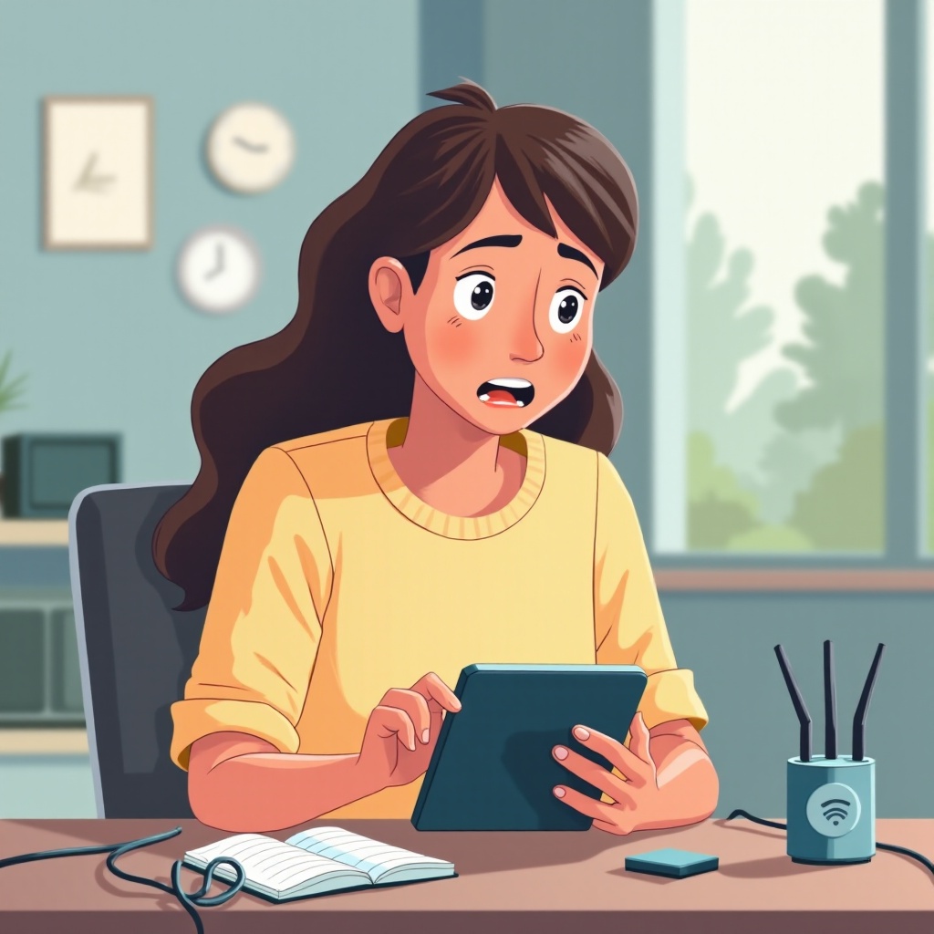 por que meu tablet não tem acesso à internet