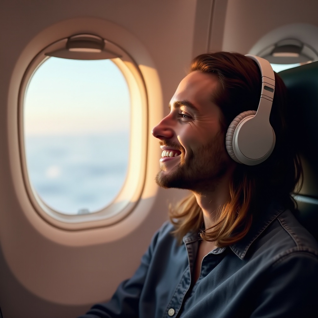 headphone untuk tekanan pesawat