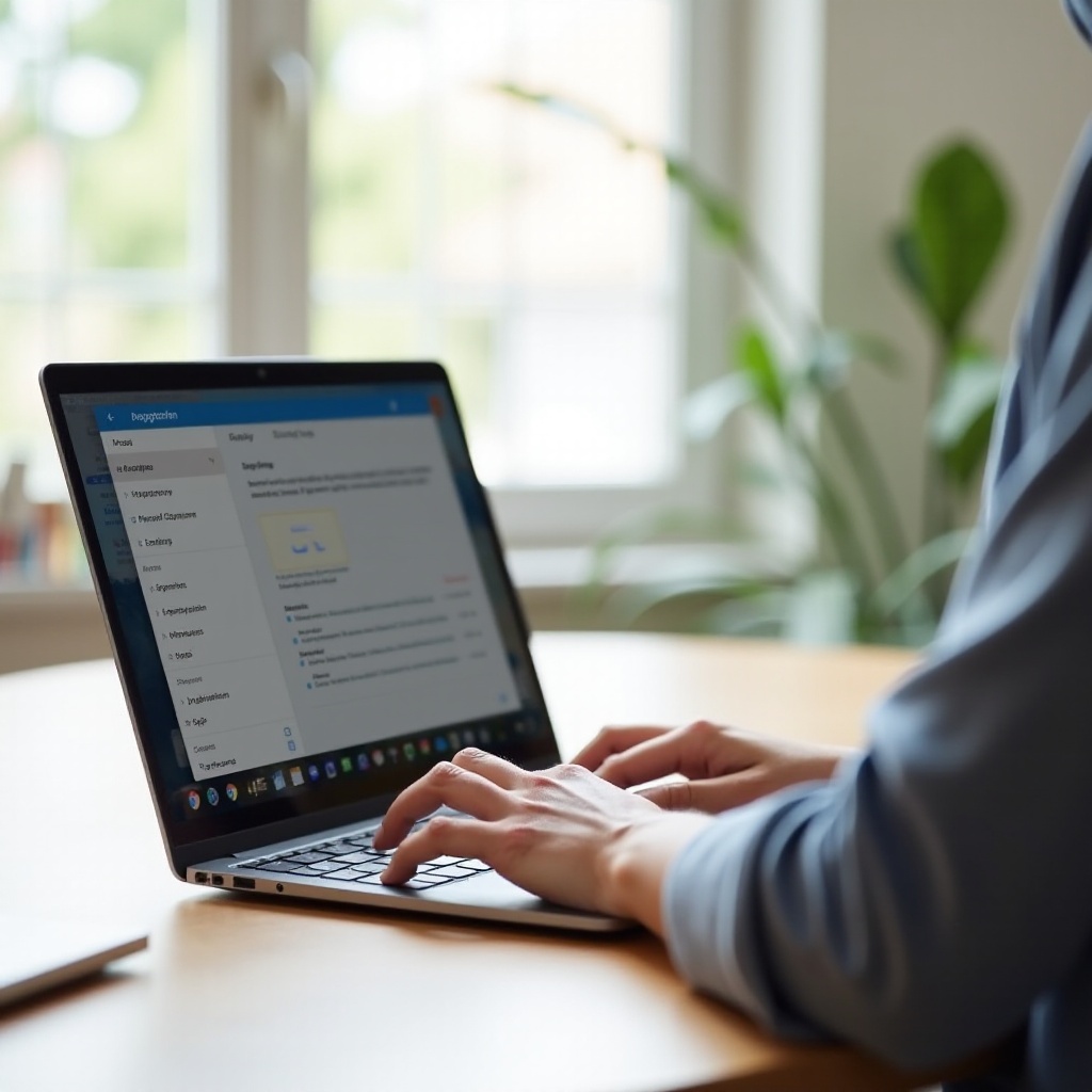 supprimer les données stockées dans l'application chromebook
