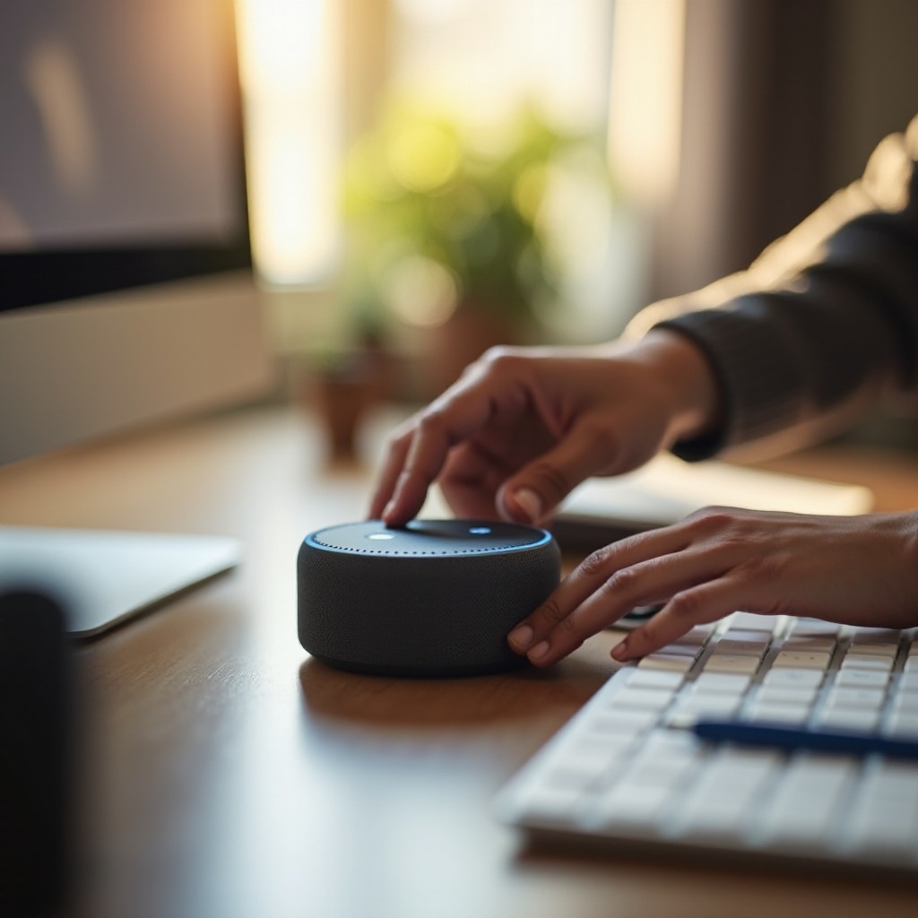 bouton d'action Alexa