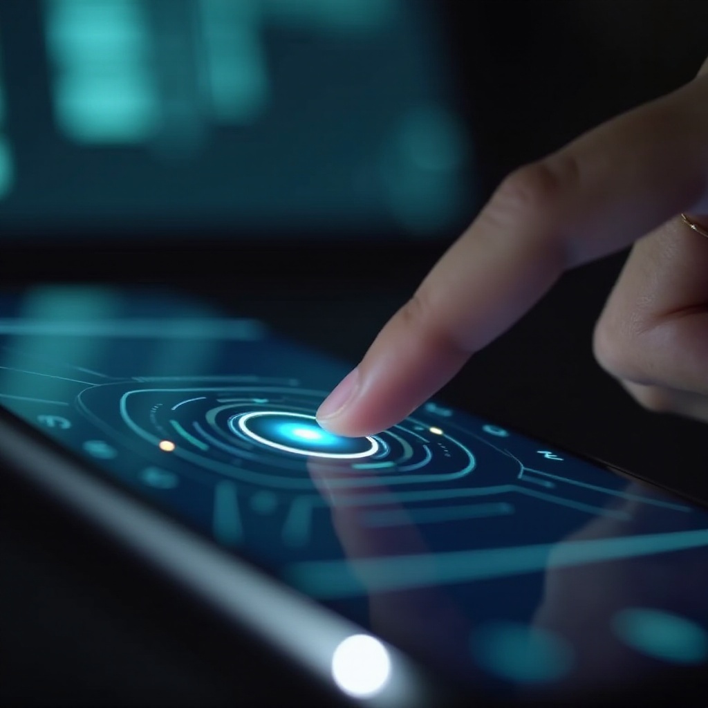 como calibrar uma tela sensível ao toque do Android