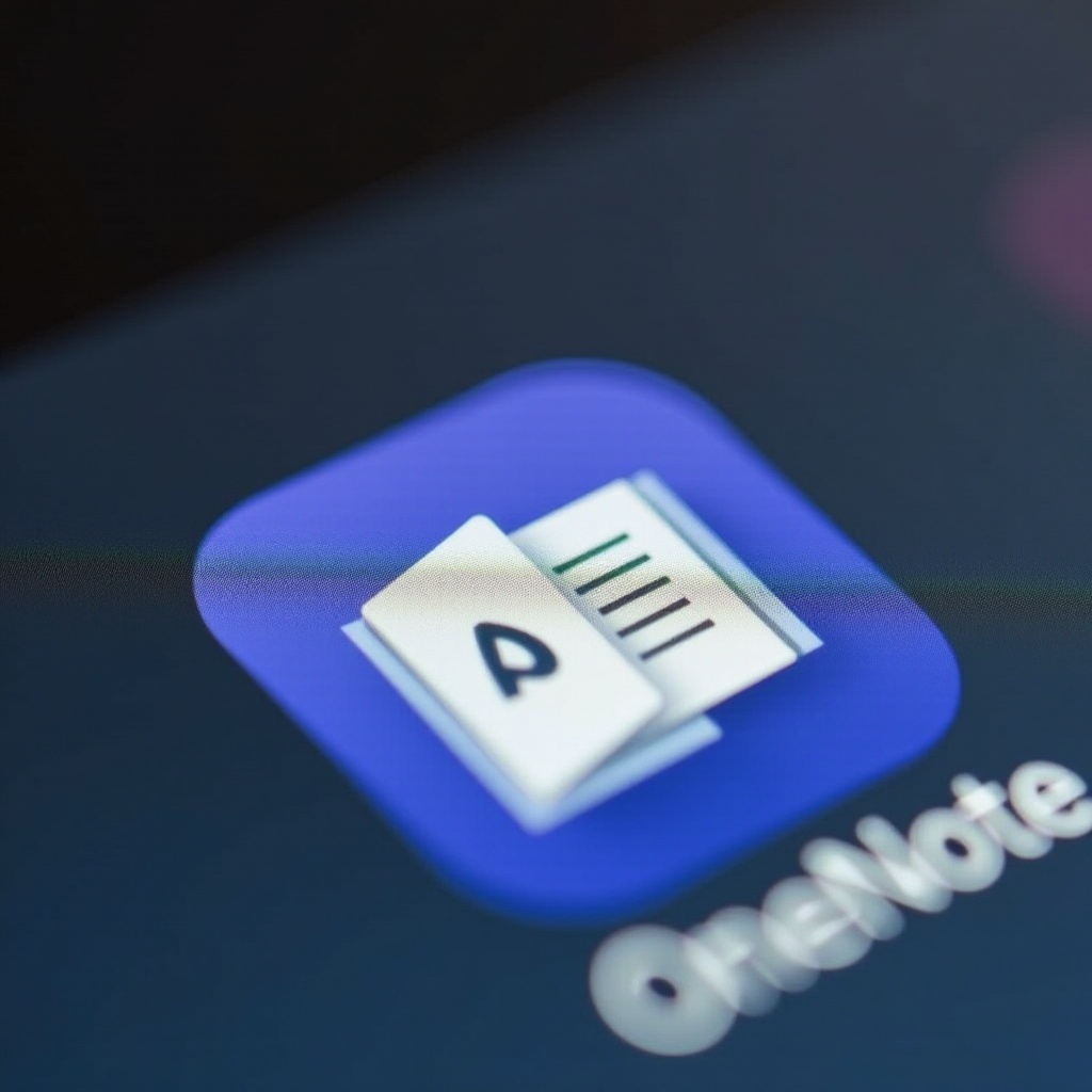 onenote por qué el icono del cuaderno tiene un símbolo de triángulo