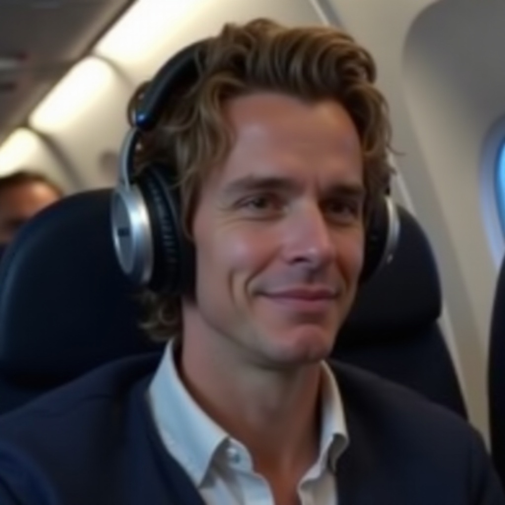 os fones de ouvido com cancelamento de ruído ajudam na pressão do avião