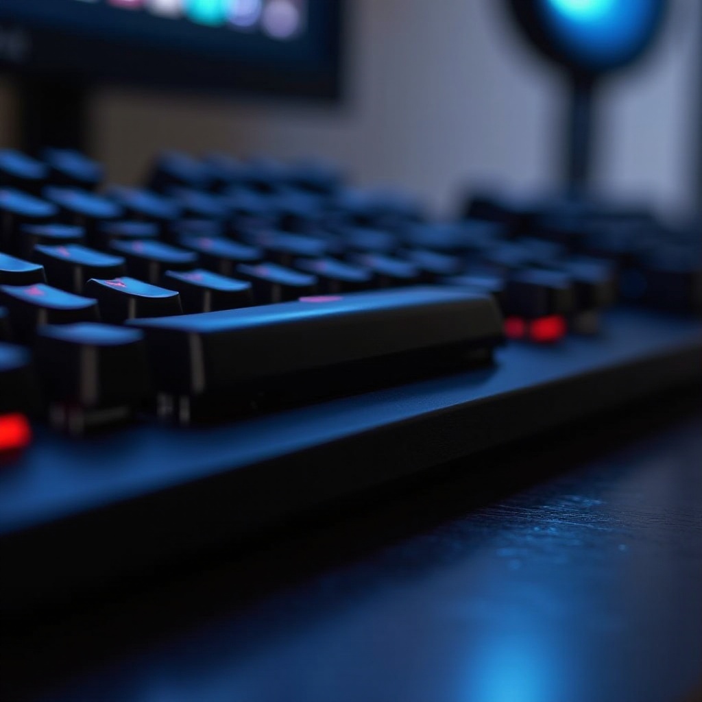 clavier mécanique avec interrupteurs linéaires