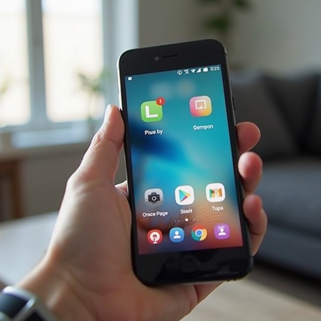 cómo hacer que los iconos sean más grandes en Android
