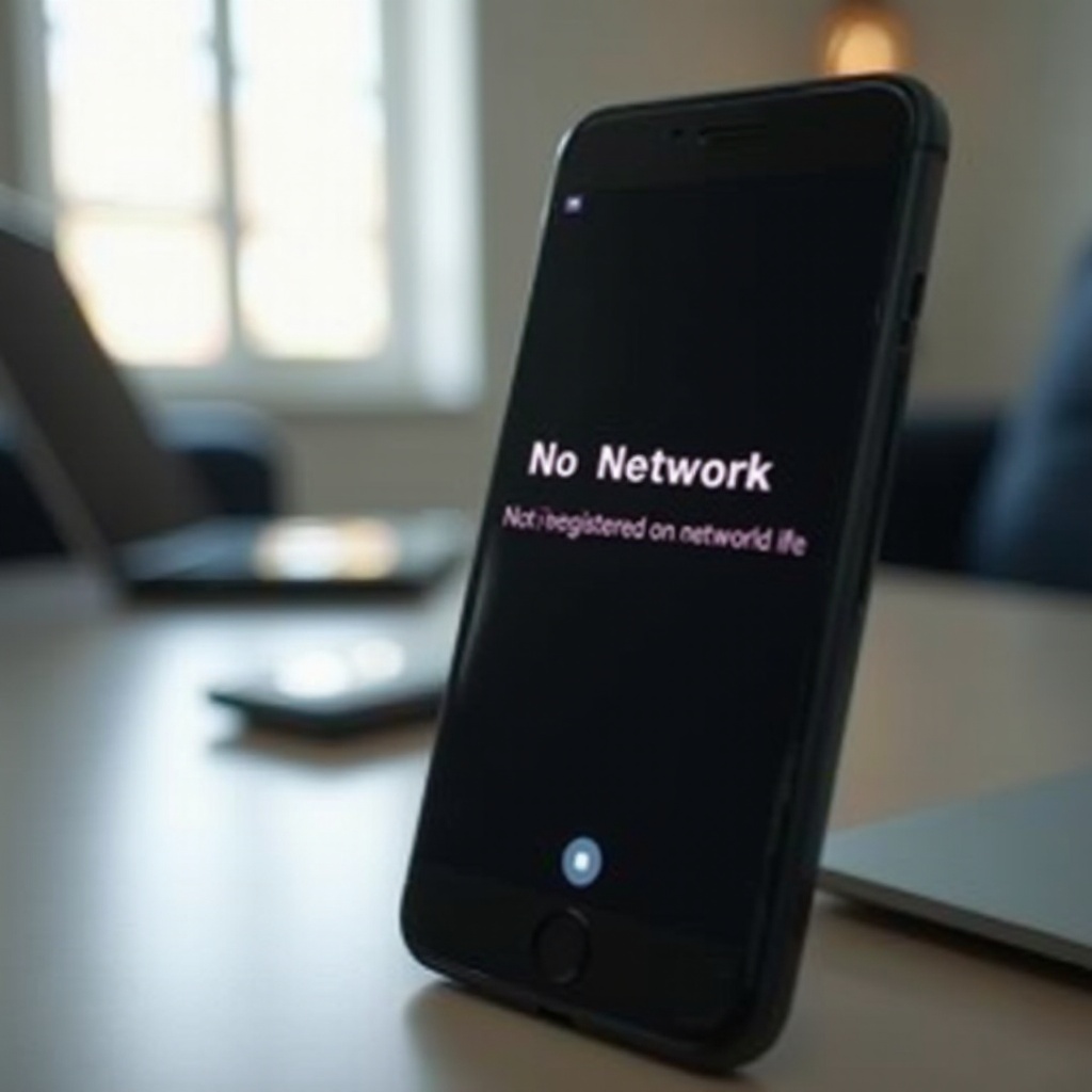 como corrigir não registrado na rede