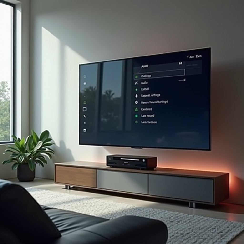 pagkaantala ng audio sa Samsung TV