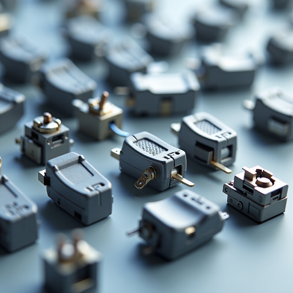 desagregação dos switches de teclado