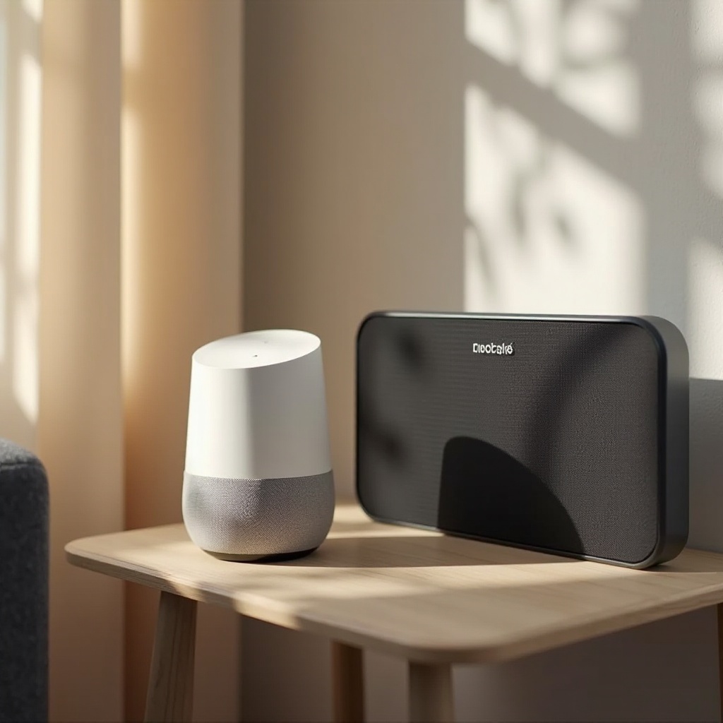 hubungkan Google Home dengan speaker Bluetooth