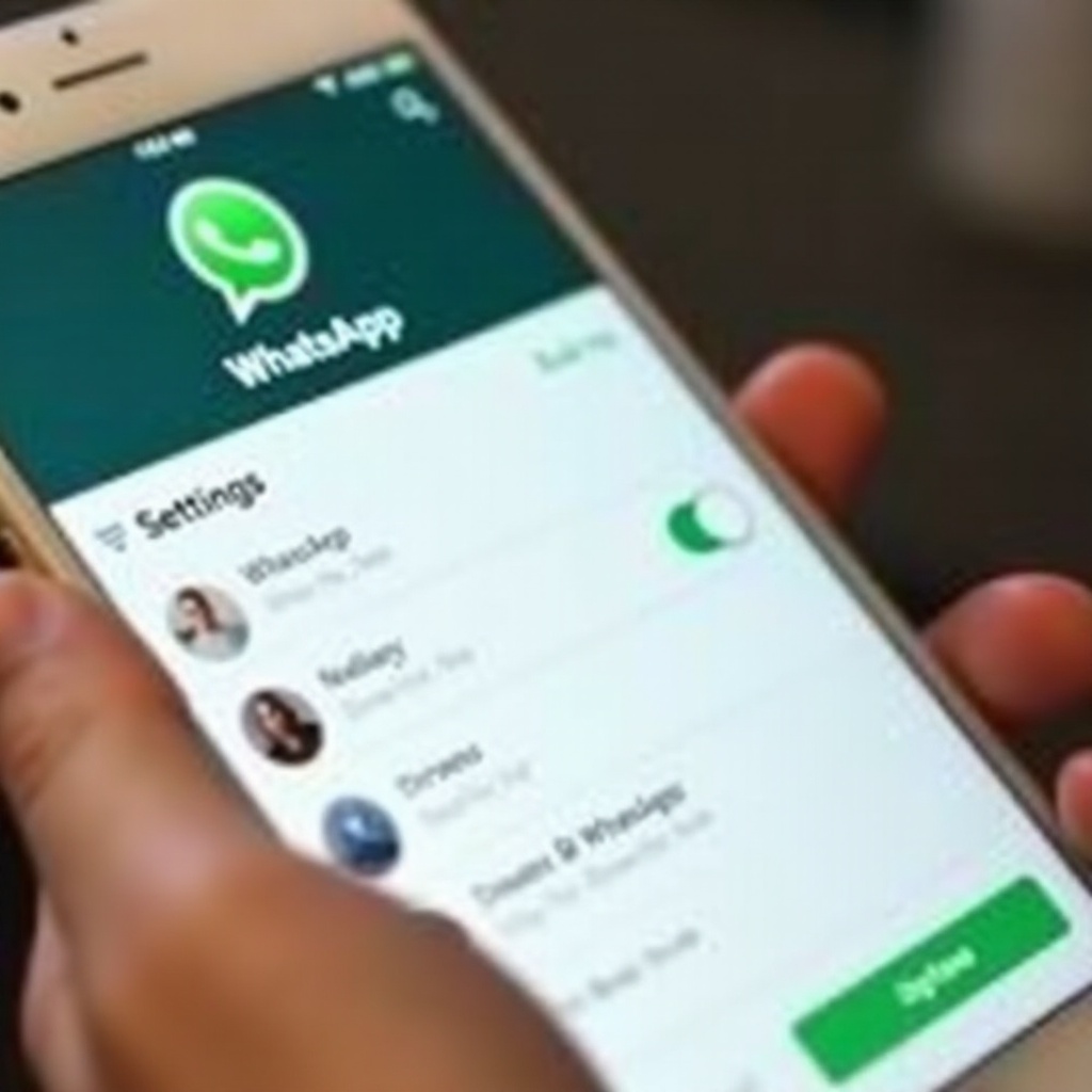 cara keluar dari WhatsApp di iPhone