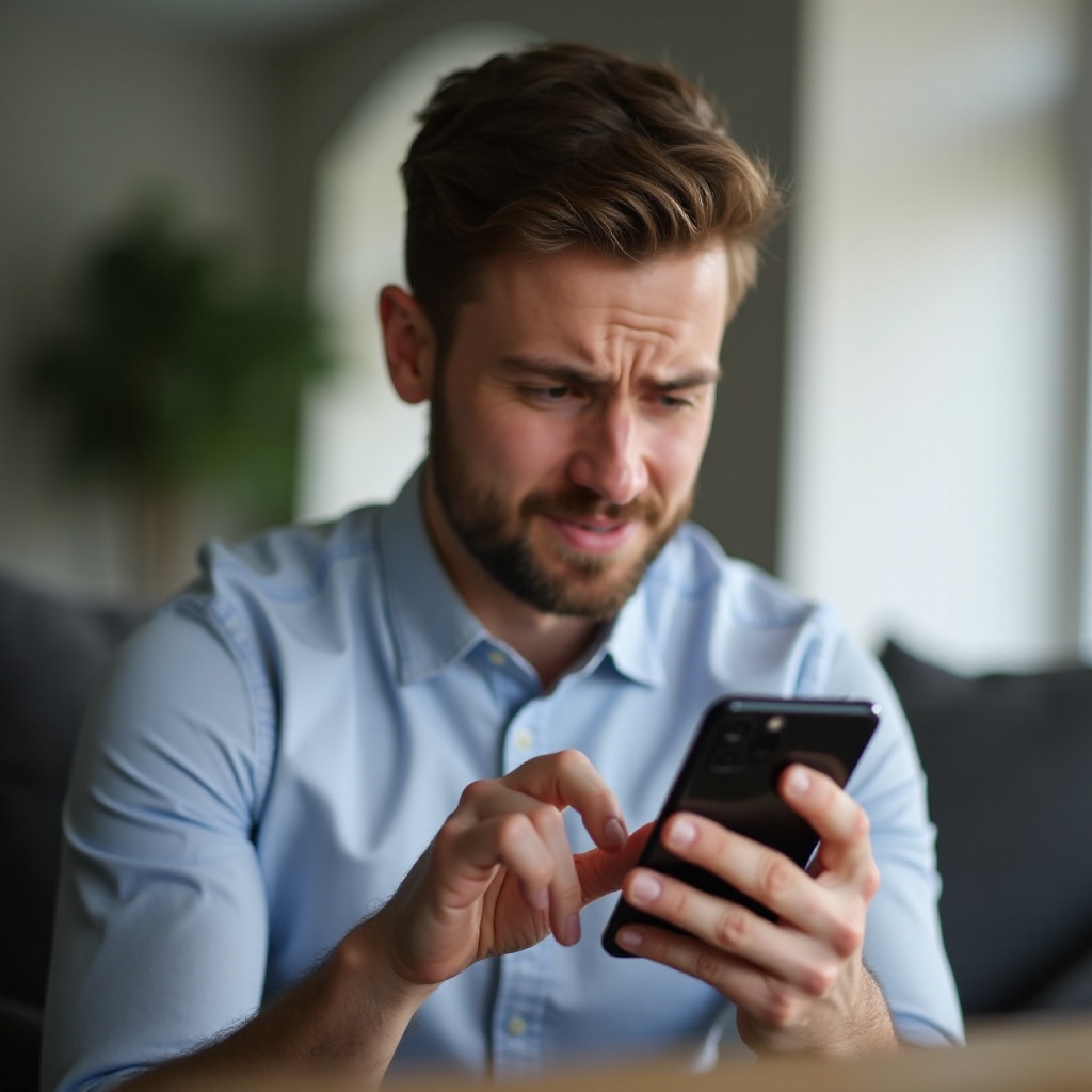 como faço para recuperar a cor no meu telefone