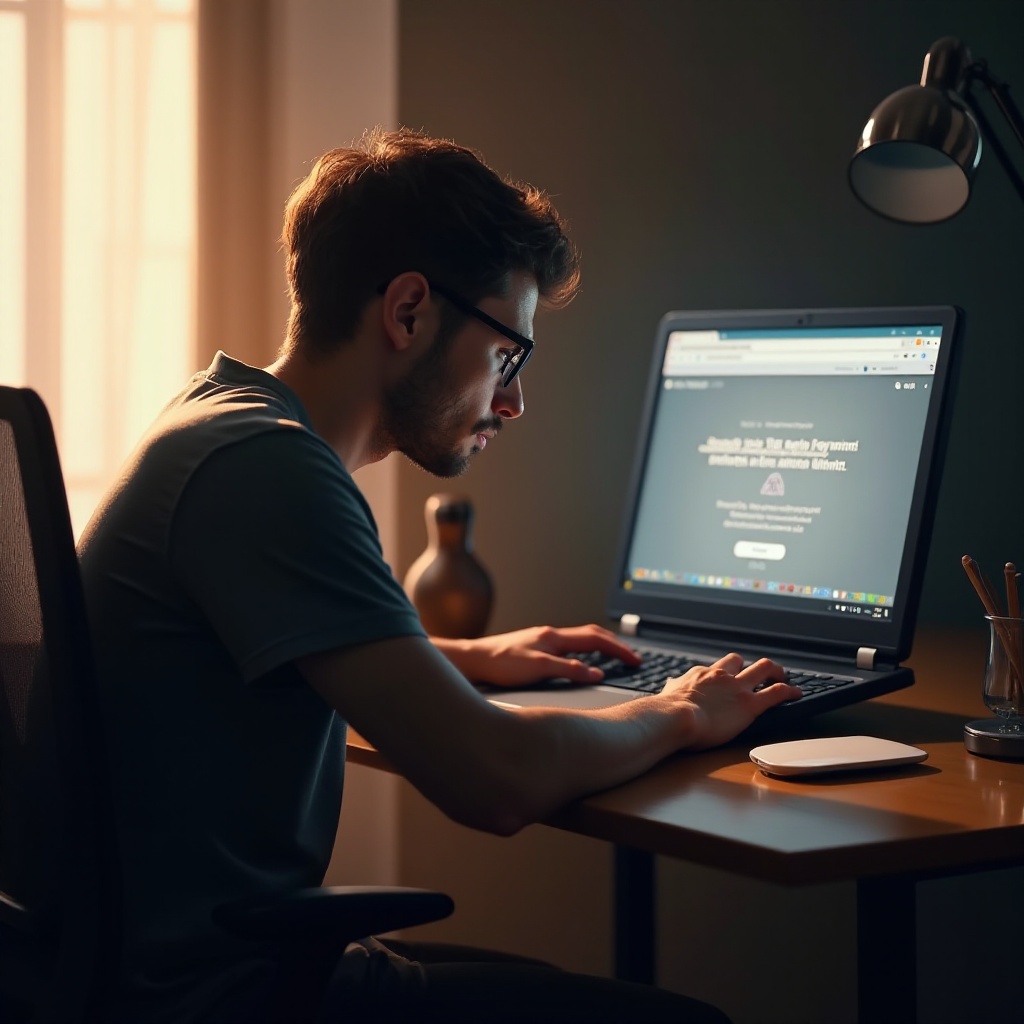 mon chromebook est bloqué sur une page web