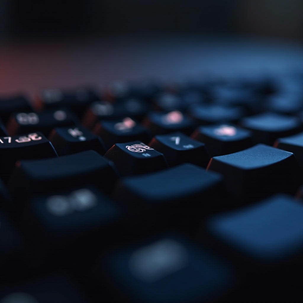 keyboard mekanis dengan sakelar taktil