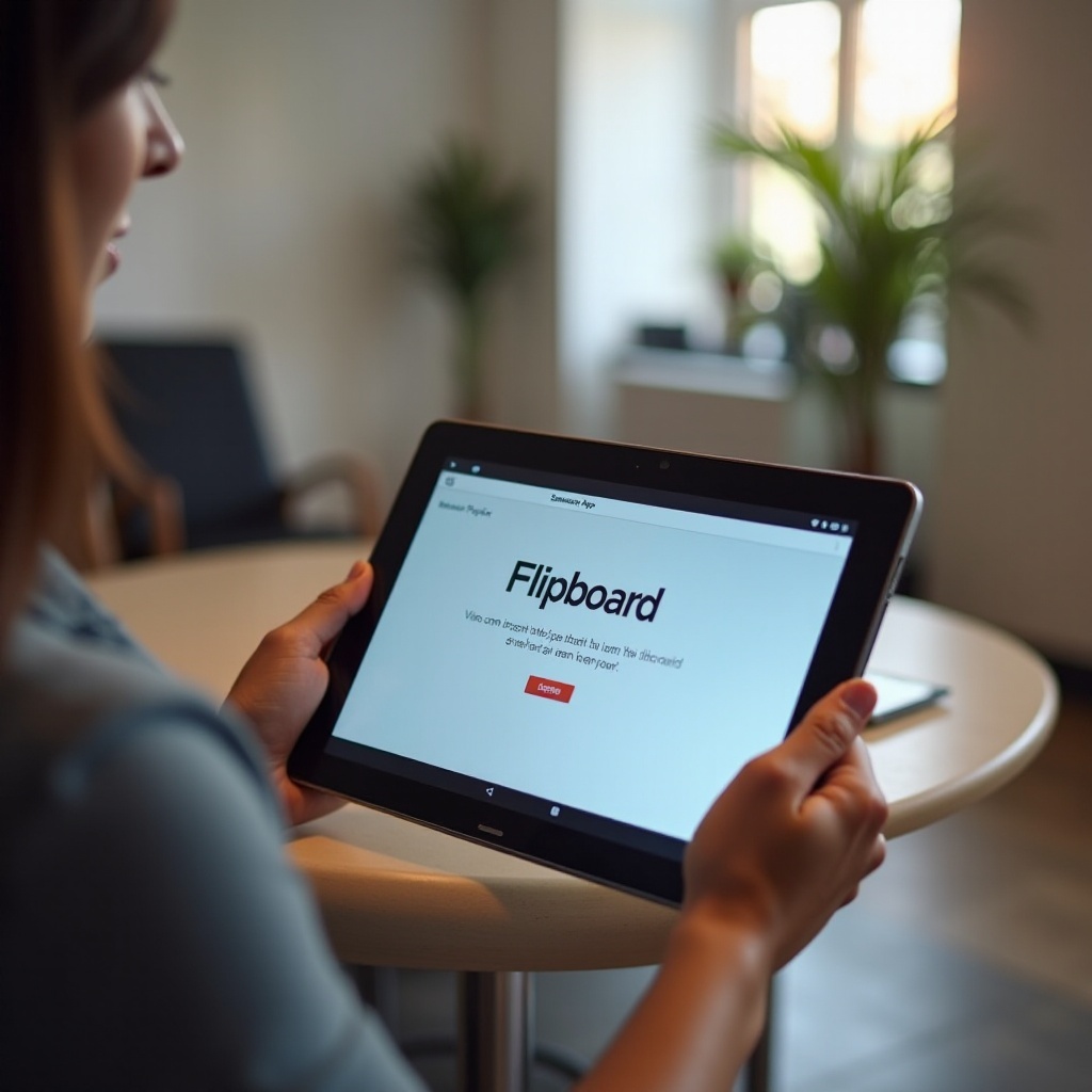 Maaari mo bang ilagay ang Flipboard app sa Samsung tablet?