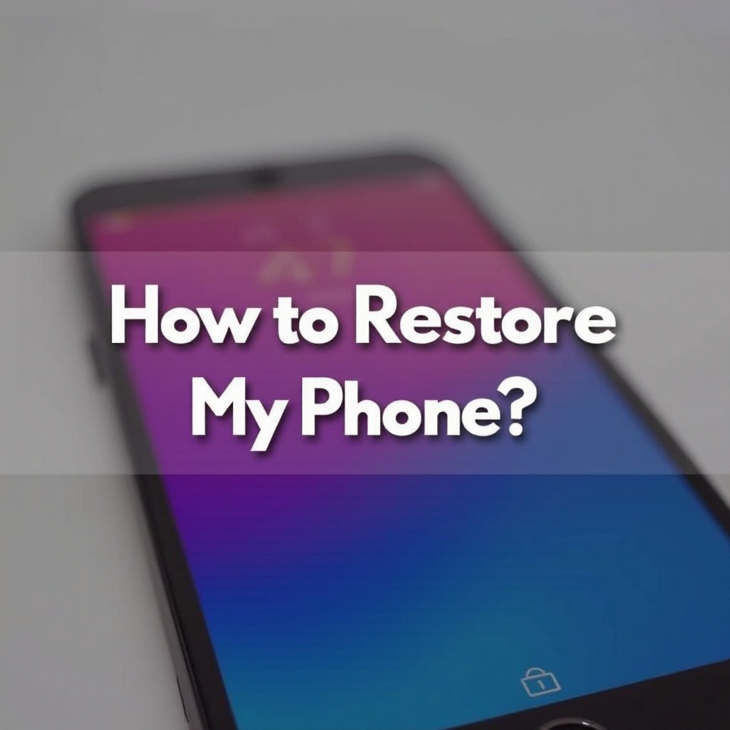 bagaimana cara mengembalikan warna pada ponsel saya