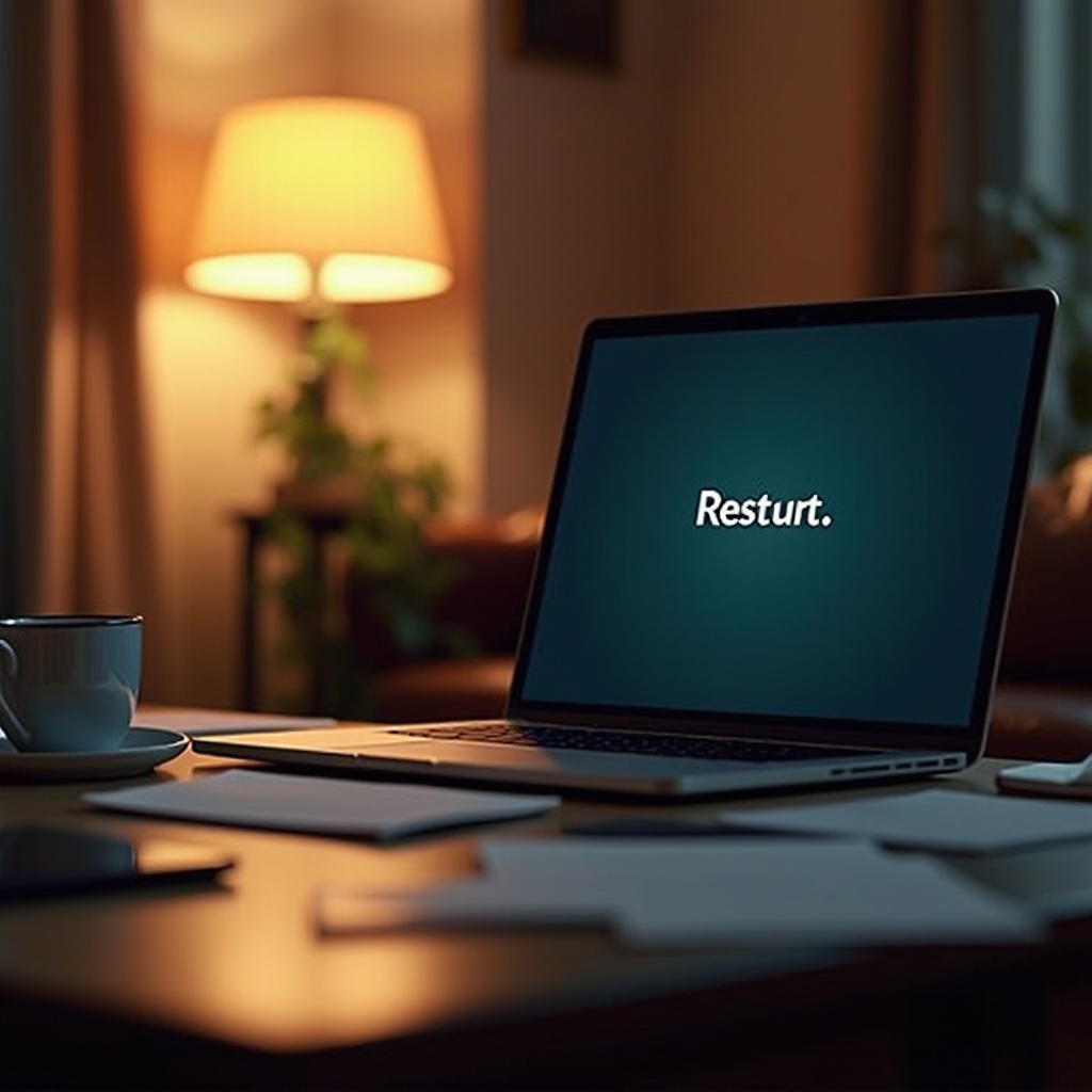 o laptop continua reiniciando quando está bloqueado