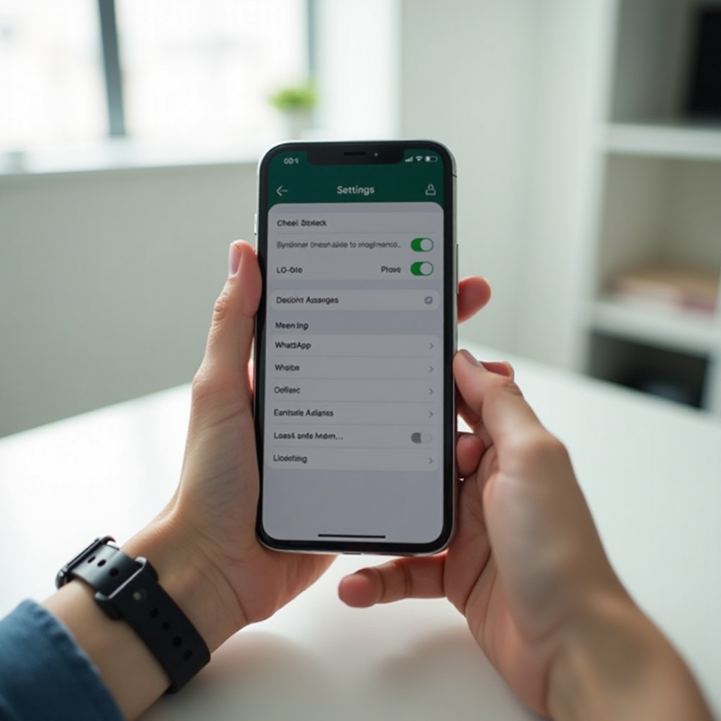 cómo cerrar sesión en WhatsApp en iPhone