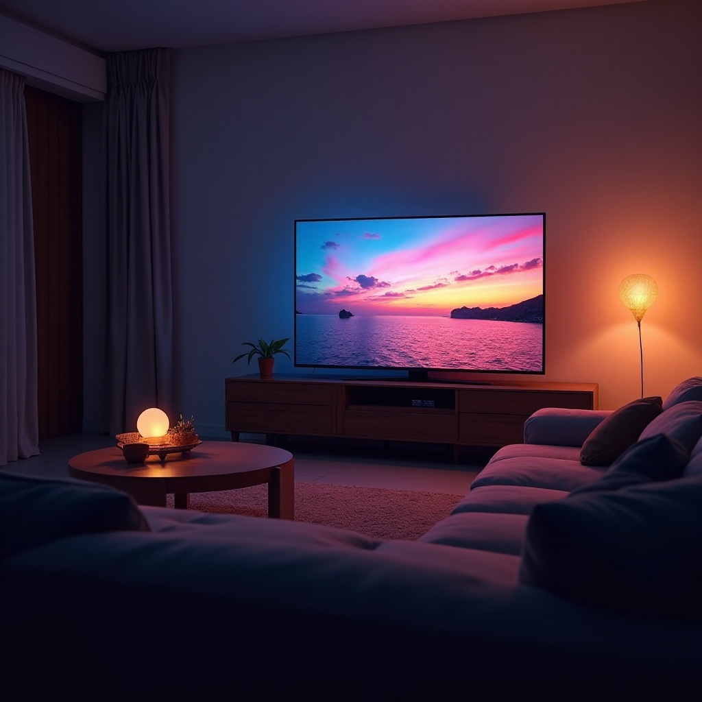 melhores configurações de imagem para TV TCL