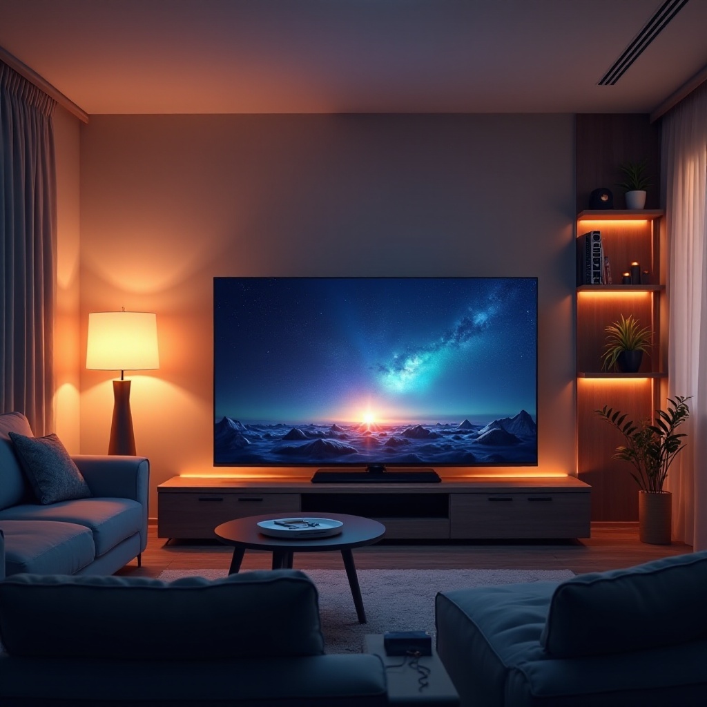 penundaan audio di TV Samsung