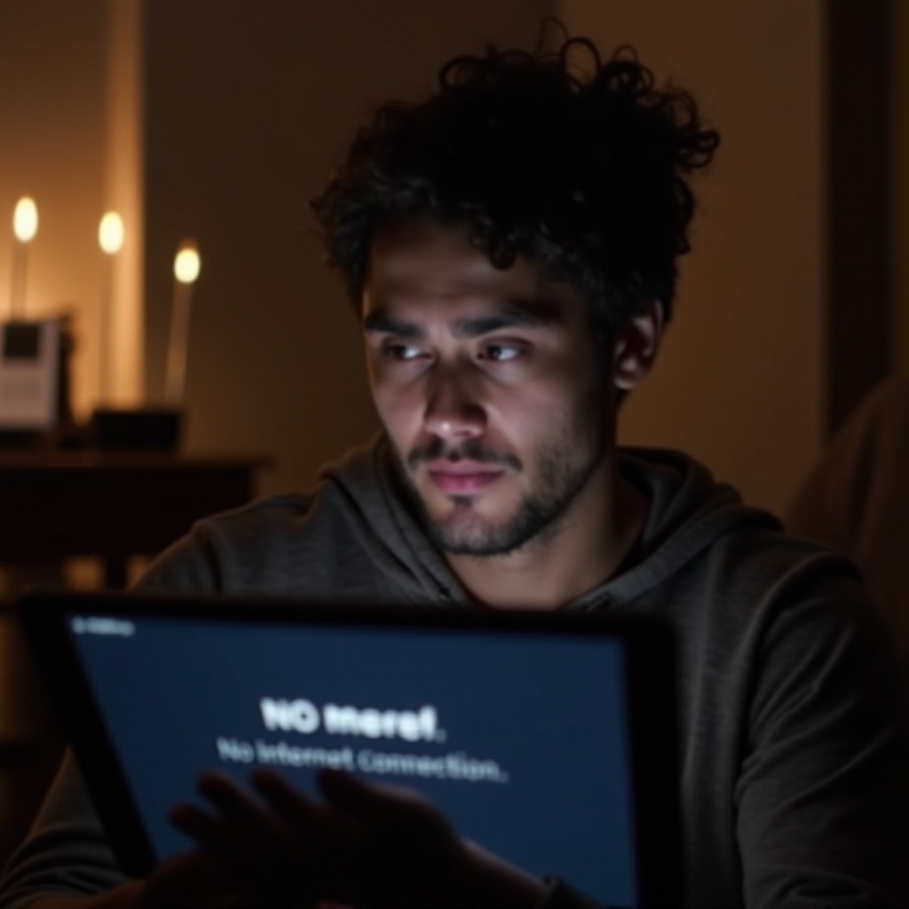 mengapa tablet saya tidak memiliki akses internet