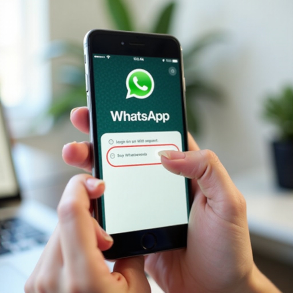 como sair do WhatsApp no iPhone
