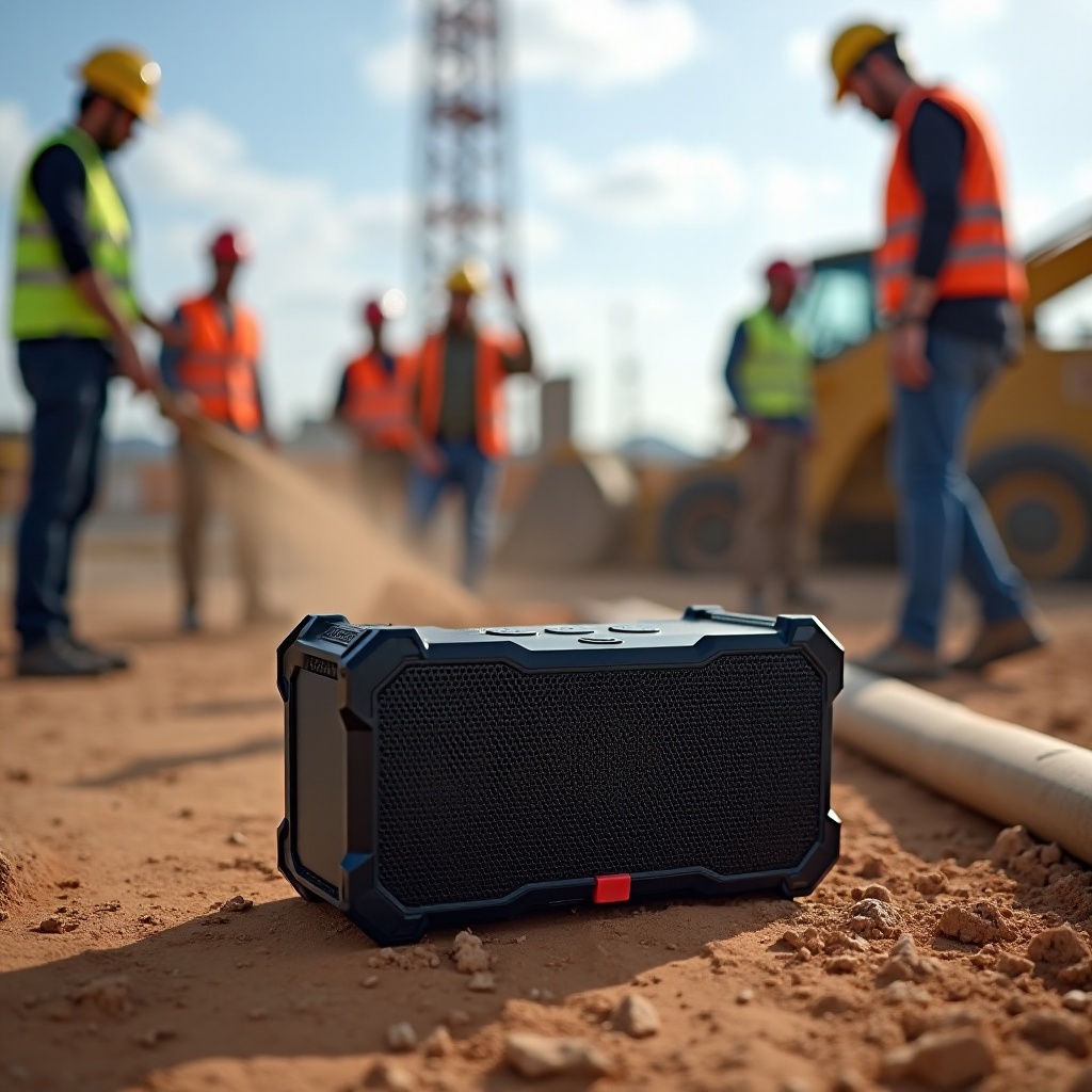 melhor alto-falante de obra com Bluetooth