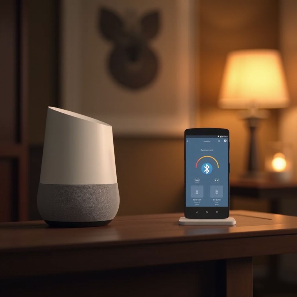 Google HomeをBluetoothスピーカーと接続する