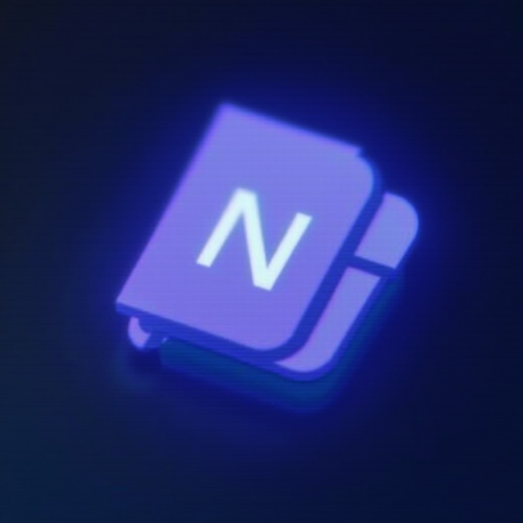 onenote bakit may simbolo ng tatsulok ang icon ng notebook